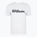 Koszulka tenisowa damska Wilson Team Graphic Script W bright white script