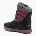 Śniegowce dziecięce Merrell Snow Bank 5.0 WP black/red 3