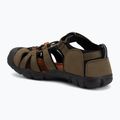 Sandały juniorskie KEEN Seacamp II CNX dark olive/gold flame 3
