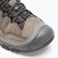 Buty trekkingowe męskie KEEN Targhee IV Mid WP steel grey/coronet blue 7