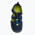 Sandały juniorskie KEEN Seacamp II CNX naval academy/chartreuse 5