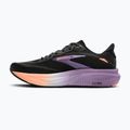 Buty do biegania damskie Brooks Ghost 18 black/mulled grape/peach 10