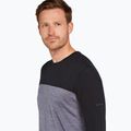 Longsleeve trekkingowy męski icebreaker Merino 125 Cool-Lite Sphere LS Tee Colour Block graphite 5