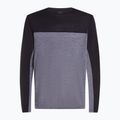 Longsleeve trekkingowy męski icebreaker Merino 125 Cool-Lite Sphere LS Tee Colour Block graphite 7