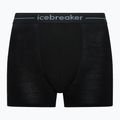 Bokserki termoaktywne męskie icebreaker Anatomica black