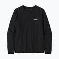 Longsleeve damski Patagonia P-6 Logo Responsibili-Tee black 3