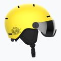 Kask narciarski dziecięcy Salomon Orka Visor vibrant yellow 6
