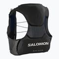 Kamizelka do biegania Salomon S/Lab Pulsar with 3 Flasks black/white 2