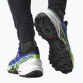 Buty do biegania męskie Salomon Spikecross 6 GTX black/surf the web/green gecko 14