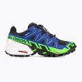 Buty do biegania męskie Salomon Spikecross 6 GTX black/surf the web/green gecko 2
