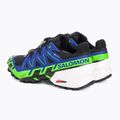 Buty do biegania męskie Salomon Spikecross 6 GTX black/surf the web/green gecko 3
