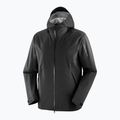 Kurtka przeciwwiatrowa męska Salomon Outerpath 2.5L deep black 7