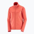 Bluza trekkingowa damska Salomon Essential Midwarm Fz tandoori spice 4