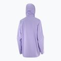 Kurtka przeciwwiatrowa damska Salomon Outerpath Pro 2.5L violet tulip 10