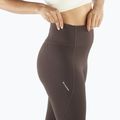 Legginsy do biegania damskie Salomon SHAKEout Bliss 25" coffee bean 5