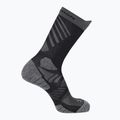 Skarpety Salomon Aero Crew black/castlerock