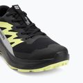 Buty do biegania męskie Salomon Alphaglide GTX black/alloy/sharp green 7