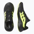 Buty do biegania męskie Salomon Alphaglide GTX black/alloy/sharp green 12
