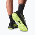 Buty do biegania męskie Salomon Alphaglide GTX black/alloy/sharp green 14