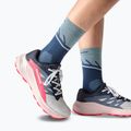 Buty do biegania damskie Salomon Alphaglide GTX lunar rock/blue night/rouge red 8
