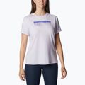 Koszulka trekkingowa damska Columbia Sun Trek Graphic purple tint hthr/framed halftone grx