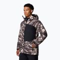 Kurtka narciarska męska Columbia Winter District III Printed dark stone windblown print 4