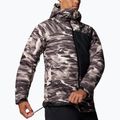 Kurtka narciarska męska Columbia Winter District III Printed dark stone windblown print 10