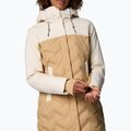 Płaszcz puchowy damski Columbia Mountain Croo III Mid Down canoe/chalk 6