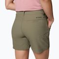 Spodenki trekkingowe damskie Columbia Leslie Falls Short II stone green 6