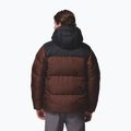 Kurtka ocieplana męska Columbia Puffect II Hooded tobacco/black 3