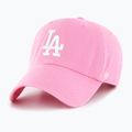 Czapka z daszkiem 47 Brand MLB Los Angeles Dodgers CLEAN UP rose
