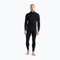 Bluza termoaktywna męska icebreaker 260 Tech LS Half Zip black 2
