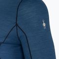 Bluza termoaktywna męska Smartwool Merino Sport Crew laguna blue/deep navy 3