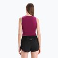 Koszulka termoaktywny damska icebreaker Zoneknit Cropped Bra-Tank purple gaze 3