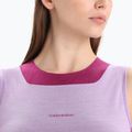 Koszulka termoaktywny damska icebreaker Zoneknit Cropped Bra-Tank purple gaze 4