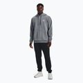 Bluza męska Under Armour Essential Fleece Hoodie pitch gray medium heather/white 2
