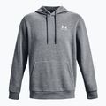 Bluza męska Under Armour Essential Fleece Hoodie pitch gray medium heather/white 5