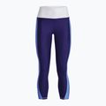Legginsy treningowe damskie Under Armour Armour Blocked Ankle sonar blue/white 3