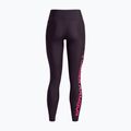 Legginsy treningowe damskie Under Armour Armour Branded tux purple/pink shock 2
