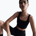 Biustonosz treningowy Nike Zenvy Medium-Support black/sail 4