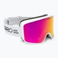 Gogle narciaskie Giro Method white stacked/vivid pink/vivid infrared 2