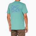 Koszulka męska 100% Infinitee ocean blue heather 2