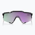Okulary przeciwsłoneczne 100% Speedcraft polished black/hiper polarized lavender mirror 2