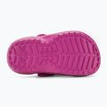 Klapki dziecięce Crocs Classic Lined Glitter Clog fuchsia fun/multi 6