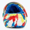 Klapki dziecięce Crocs Classic Lined Marbled Clog sulphur/multi 7