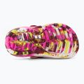 Klapki dziecięce Crocs Classic Lined Marbled Clog electric pink/multi 207778 6