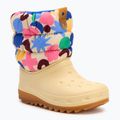 Śniegowce dziecięce Crocs Classic Neo Puff Geo Shapes Boot Kids shitake/multi