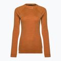 Bluza termoaktywna damska Smartwool Merino 250 Baselayer Crew Boxed marmalade heather 3