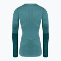 Bluza termoaktywna damska Smartwool Intraknit Thermal Merino Baselayer Pattern Crew cascade 4