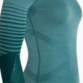 Bluza termoaktywna damska Smartwool Intraknit Thermal Merino Baselayer Pattern Crew cascade 5